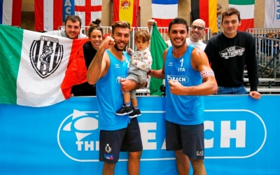 Dutch women and Italian men top the podium at FIVB World Tour event
