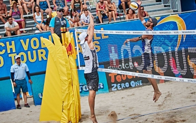 Beach volleyball stars shine in the spotlight as new season highlight tournament kicks off in Fort Lauderdale