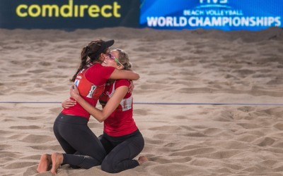 Sarah and Mel reach World Champs final