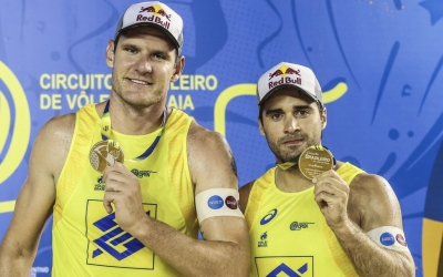 Alison and Bruno grab gold in Brazil